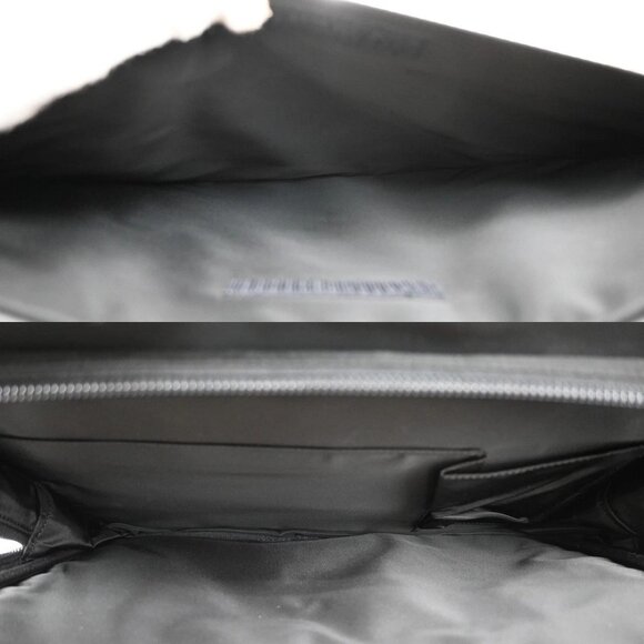 PRADA Logo Tessuto 2Way Business Shoulder Hnad Bag Nylon Leather Black 83KA991 - Picture 14 of 16